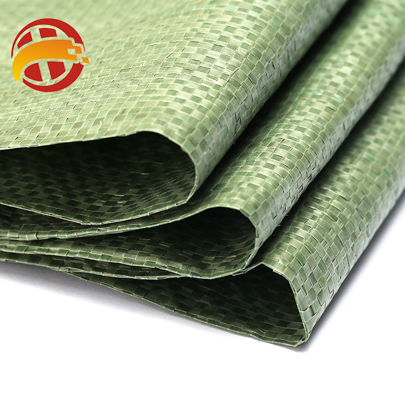 Woven bag wholesale plastic pp thick large woven bag logistics express packaging gray green snakeskin bag extra large