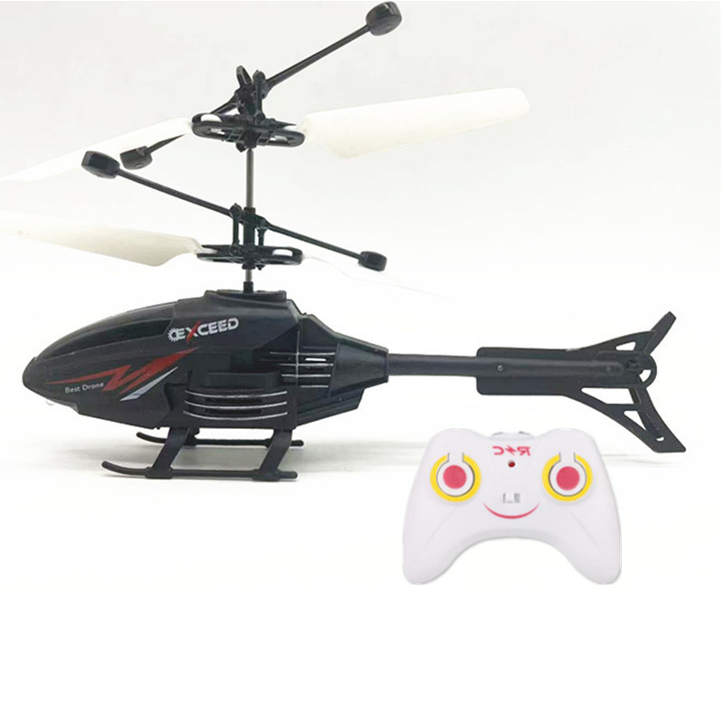 Remote control induction helicopter induction flying machine children aircraft dual mode suspension flying toy factory wholesale