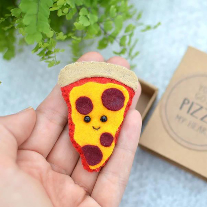 Amazon hot new mini PIZZAS small gift creative cute pizza friendship gift set