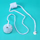 New spring rabbit fur ball cat stick retractable elastic rope cat toy self-reliving hanging cat toy