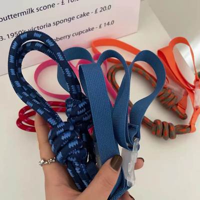 Homemade Nylon Rope Cloth Bag Shoulder Strap Extension Strap Crossbody Bag Strap Accessories Women's Satchel Strap Adjustable