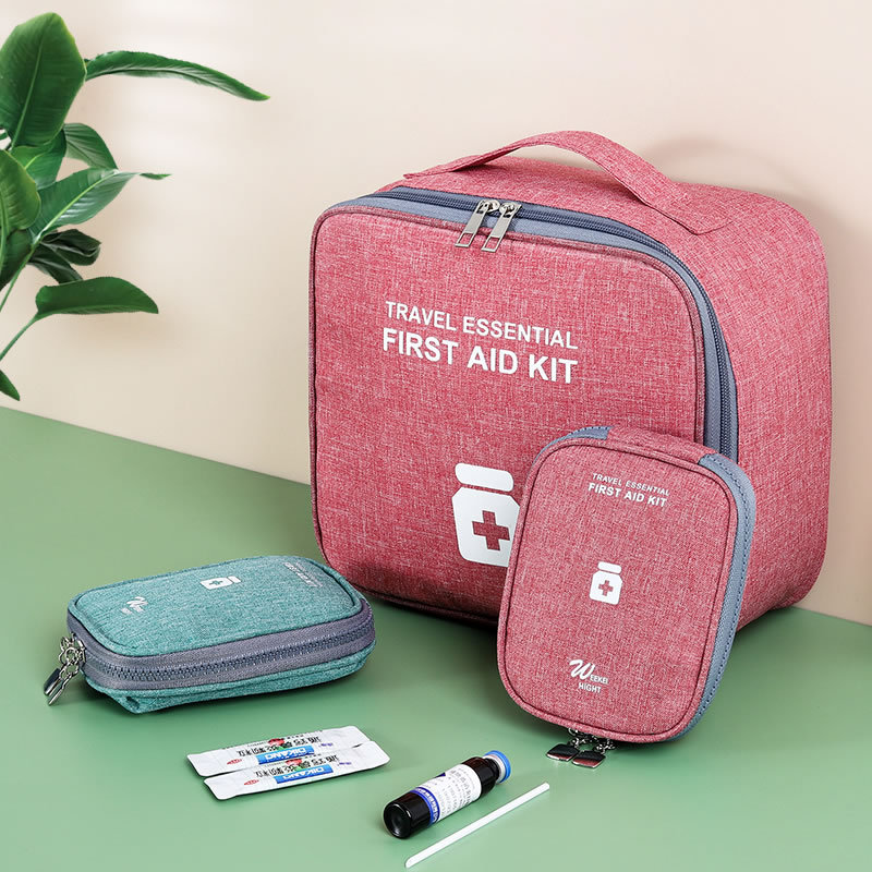 School Opening Protective Bag Set Emergency Rescue Epidemic Prevention Medical Bag Disinfection Student Portable Household Outdoor Medical Bag