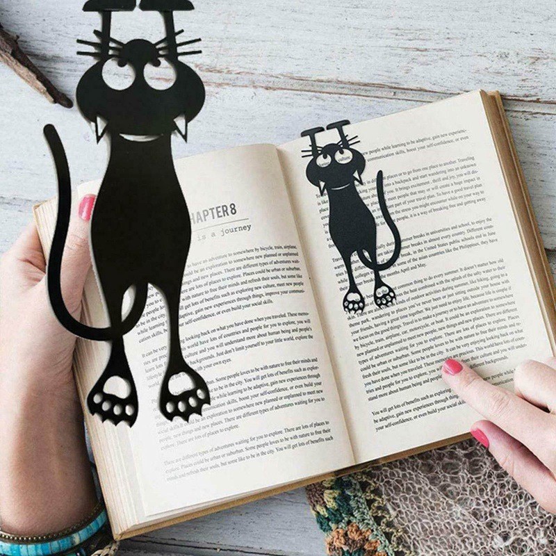 AliExpress new three-dimensional cat bookmark student cartoon animal bookmark cute cat bookmark