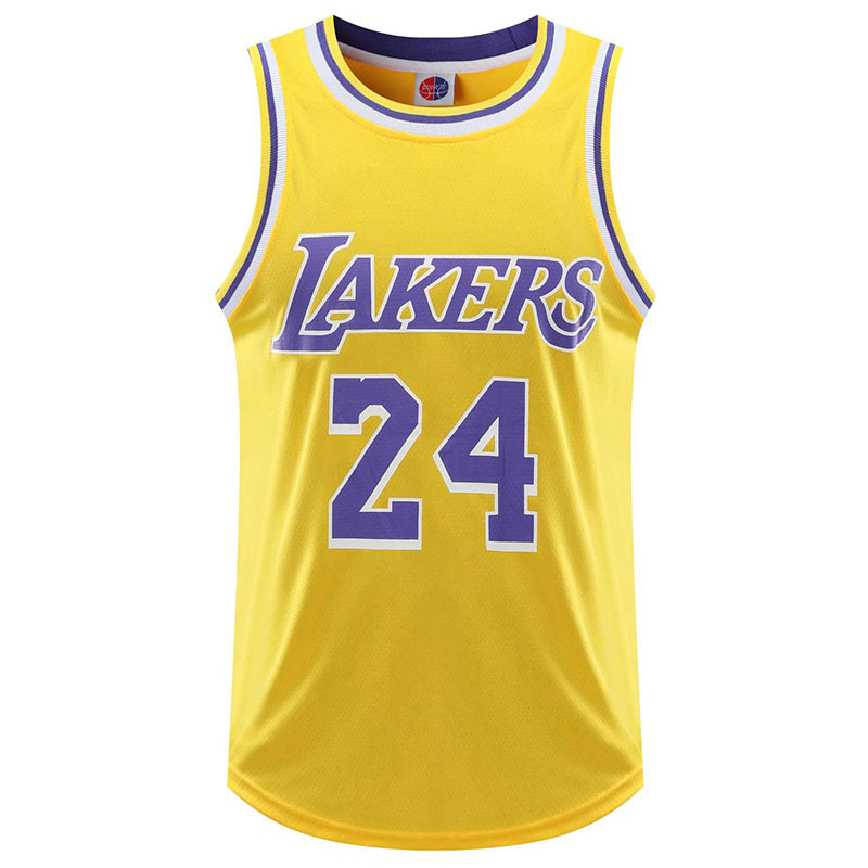 No. 24 Kobe Jersey Lakers nba James No. 23 Curry Jersey Basketball Jersey Vest Children's Men's and Women's Tops