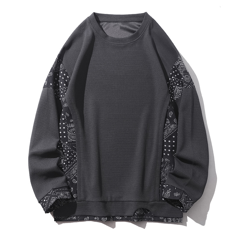 [Yi Pin Yuan] YPY-6727P29 Men's 2022 Autumn New Joker Fashion Simple Round Neck Sweatshirt