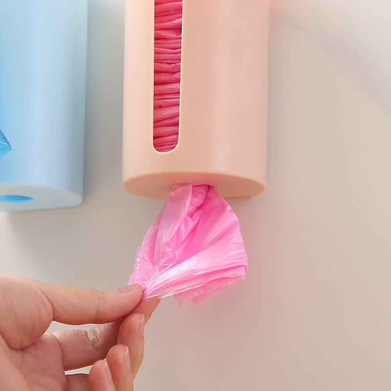 Garbage bag storage box wall-mounted storage box removable garbage bag storage box kitchen storage plastic box