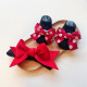 Burgundy Bow