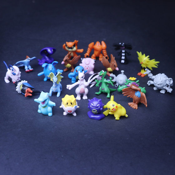 Cross-border Mini Pokemon Hand-made 144 Pocket Game Doll Doll Model Ornaments