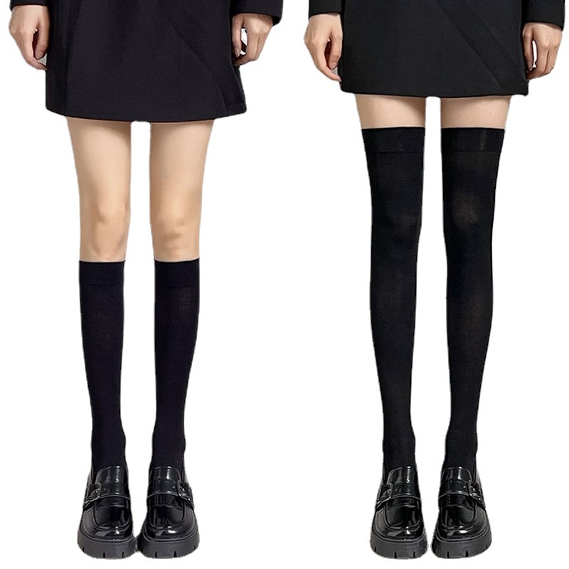 JK calf socks summer pressure slimming thin over-the-knee socks Japanese cute long stockings uniform half mid-high socks