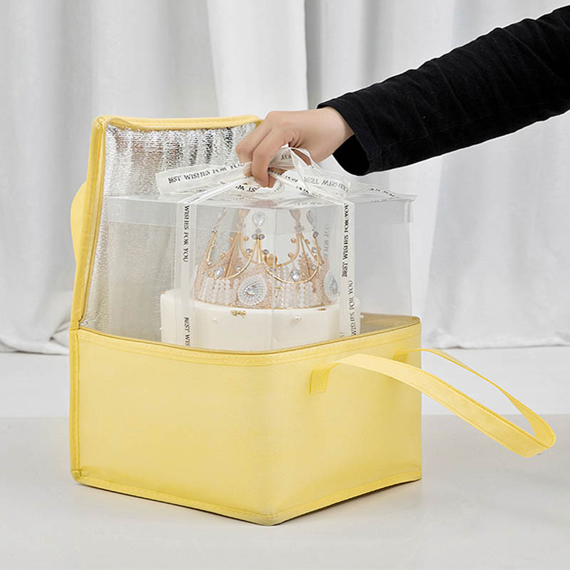 Spot Thickened Birthday Cake Insulation Bag Take-away Special Hot Pot Portable Non-woven Food Insulation Bag Ice Bag
