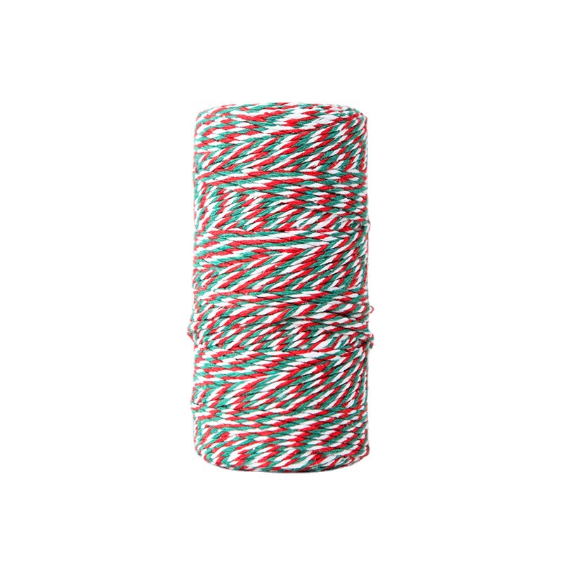 Colorful hemp rope flower packaging rope DIY bouquet decoration strap gift packaging decorative belt New Year colorful hemp rope