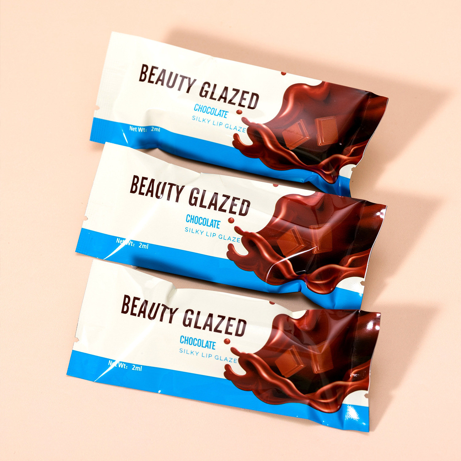 BEAUTY GLAZED白巧克力唇泥不脫妝滋潤不卡紋東南亞受歡迎跨境款