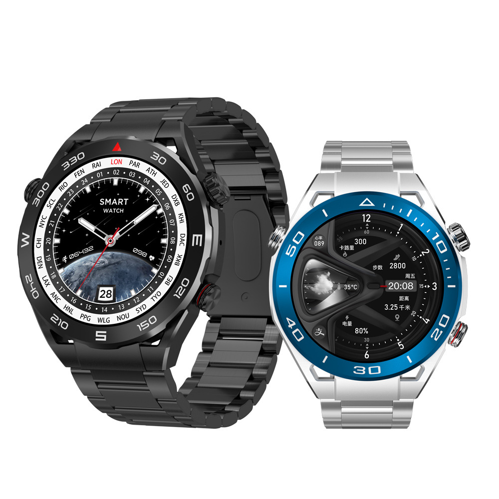 New Cross-border SK4 Smart Watch Waterproof Health Monitoring Sports Watch Bluetooth Call NFC Large Screen Business