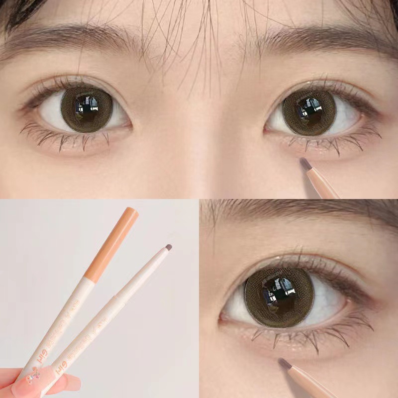 Helen Beauty Sleeping Silkworm Pen Color Extremely Fine Dual-use Natural Brightening Shadow Pen Fine Flash Suitable for Novice Eyeliner Glue Pen