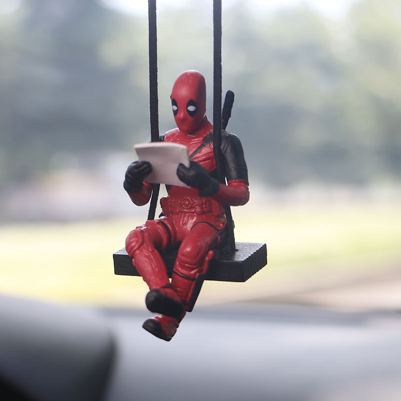 Foreign trade cross-border Deadpool car pendant wholesale Amazon car pendant AliExpress small cheap car pendant