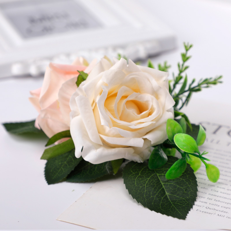 New simulation cake decorative flower artificial birthday cake flower arrangement rose wedding cake card creative simulation