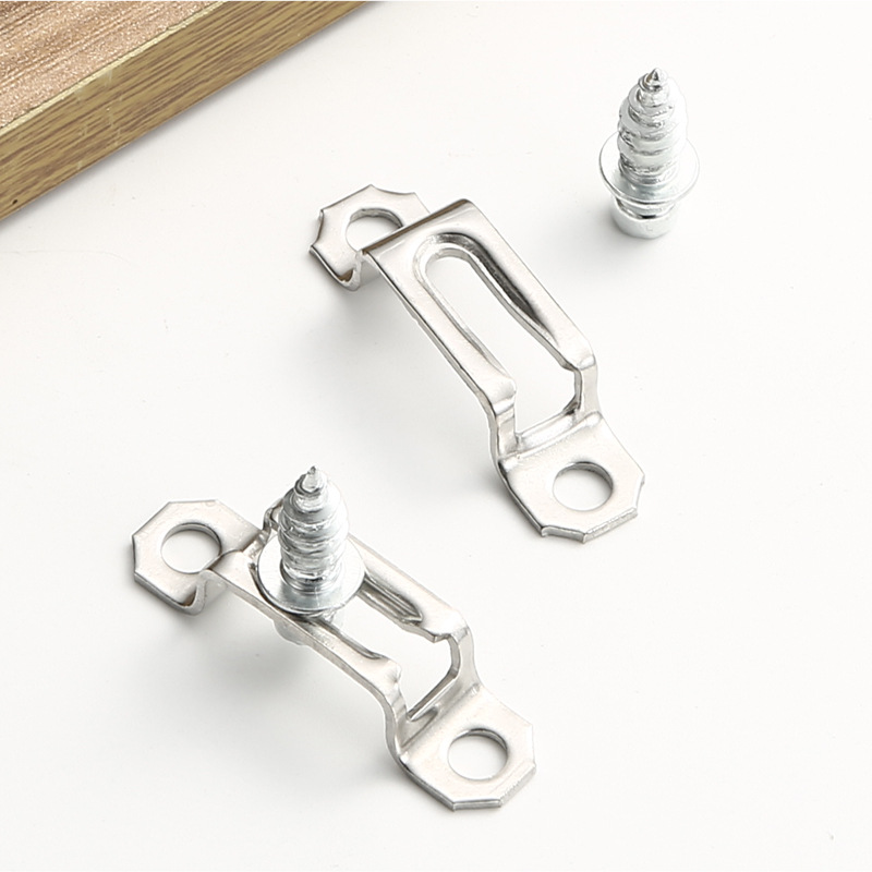 Hidden invisible two-in-one connector furniture bookcase hidden laminate combination full-through buckle half-through buckle hardware accessories