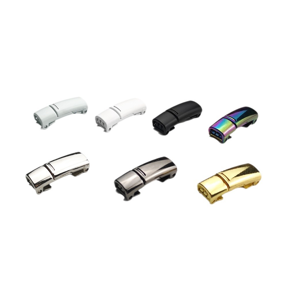 Flat-shaped tie-free elastic elastic lazy shoelace magnetic magnetic shoe buckle shoe accessories wholesale one-piece delivery