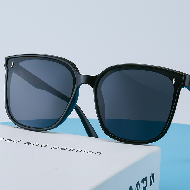 New gm glasses sunglasses men's and women's sunglasses Net Red live broadcast same fashion glasses v brand vertical rice nails