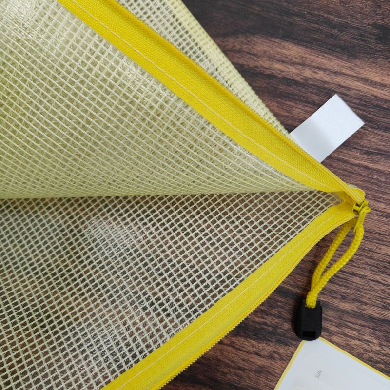 メッシュジッパー袋pvc防水メッシュファイル袋透明メッシュファイル袋a4メッシュファイル袋印刷可能|undefined