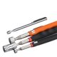 Magnetic rod magnetic pickup with light suction rod suction rod metal magnetic rod screw retractable suction rod pickup
