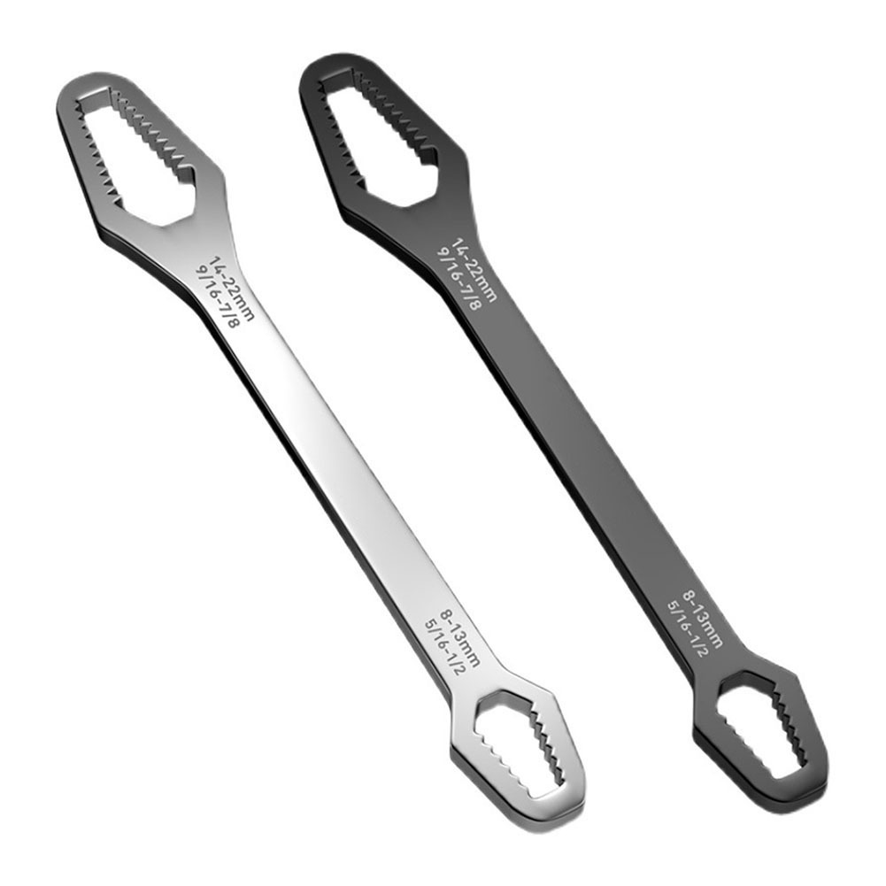 Torx Wrench Double self-tightening adjustable glasses wrench 3-17mm/8-22mm board two special-shaped multi-use