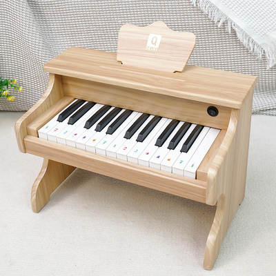 Qiaowa Q BABY children's piano electronic organ toy can play BABY little girl gift male wooden Christmas