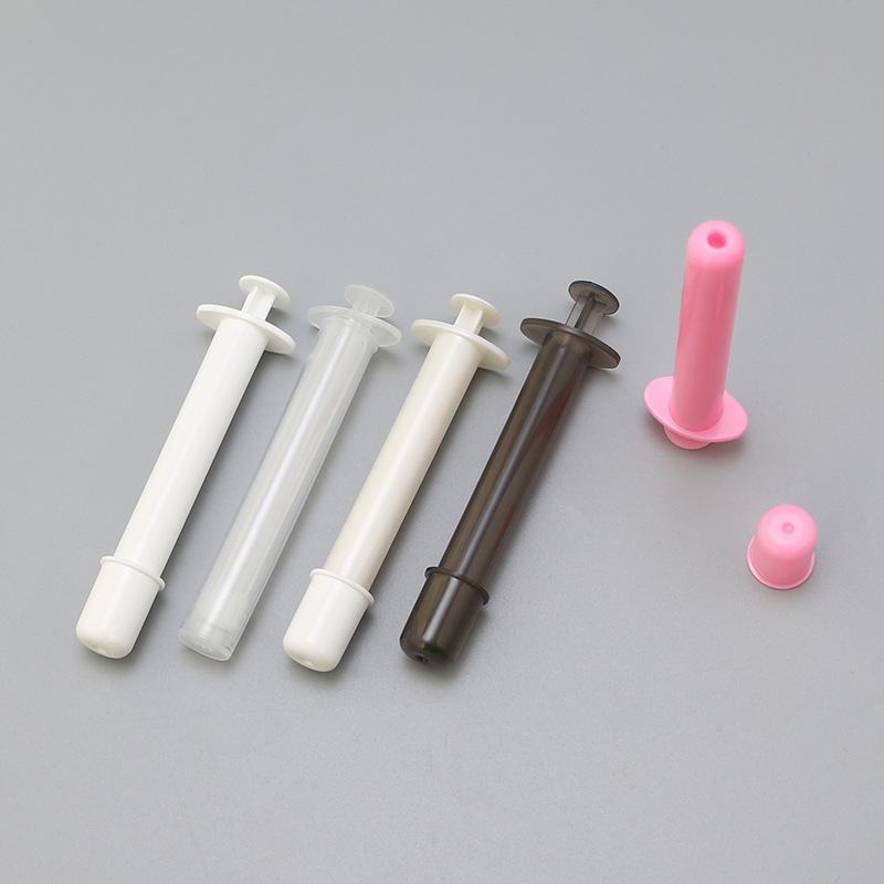 5G direct push tube 5G gynecological gel tube private dosing device disposable pusher hemorrhoid tube pusher
