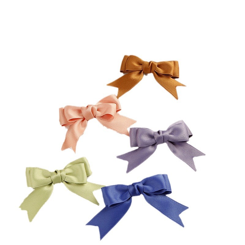 Korean Double-sided Polyester Cotton Ribbon Handmade Hair Accessories Bow Flower Gift Ribbon Bright Cotton Ribbon