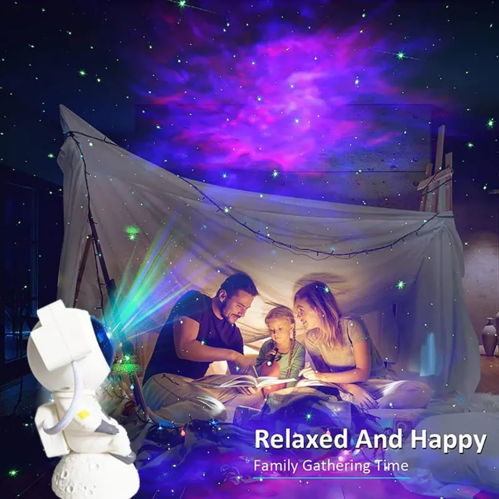 LIXINCORDA new mini astronaut star light colorful projection lamp starry atmosphere night light