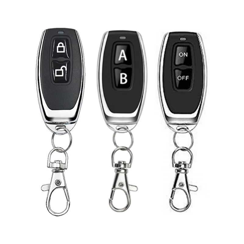Waterproof metal pepper 2 button wireless remote control electric door remote control rolling door 433 wireless remote control