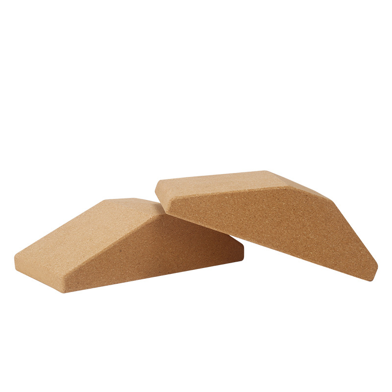 Cork Squat Special Brick Wedge-shaped Brick Special-shaped Brick Fitness Brick Knee Protection High Density Wear-resistant Fitness Exercise