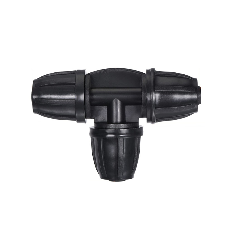 Factory 812 wool pipe joint 912 straight through tee garden irrigation automatic flower watering water drip irrigation joint