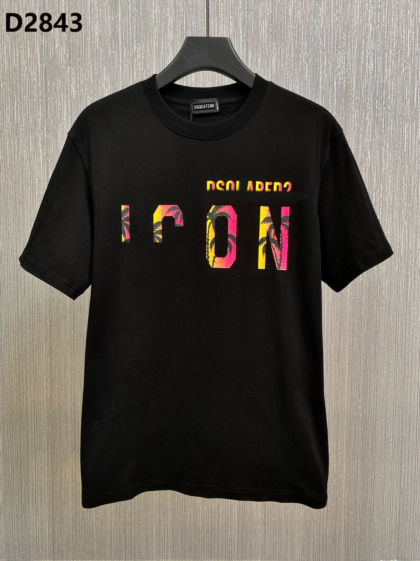 DSQ LIAN D2 AliExpress Amazon foreign trade net wide version men's short sleeve T-shirt factory DSQ2