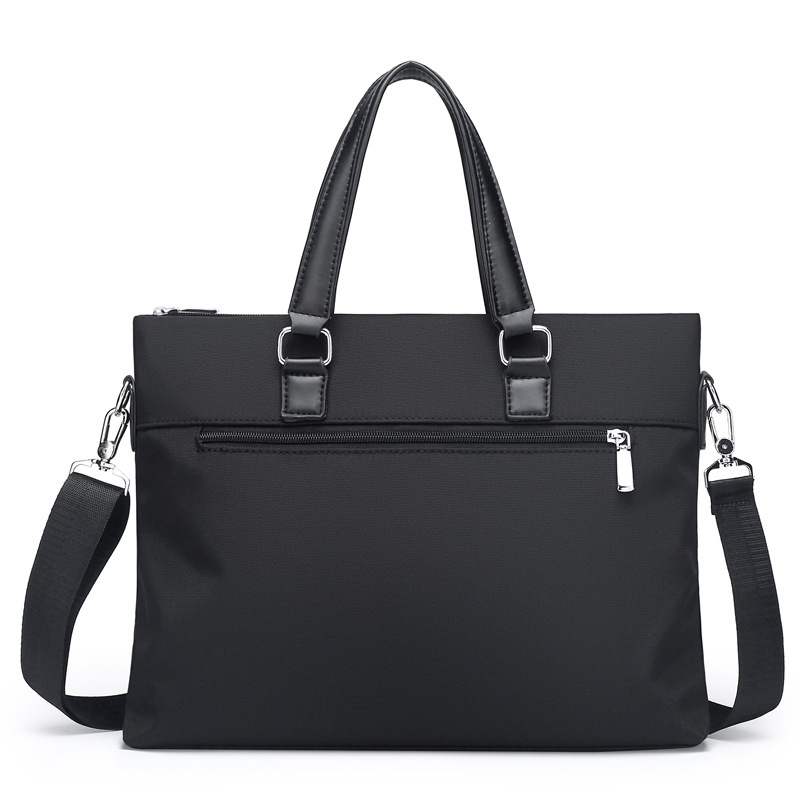 Wholesale new men's bags Oxford cloth handbags horizontal briefcase business bag men's waterproof oblique briefcase