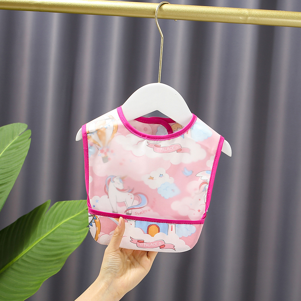 Baby Meal Big Meal Bag Bib Sleeveless Breathable Summer Baby Bib Slip Towel Children's Cover