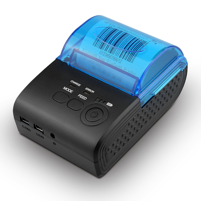 58mm Bluetooth 4.0 Portable Thermal Printer Portable Wireless Printer Portable Printer