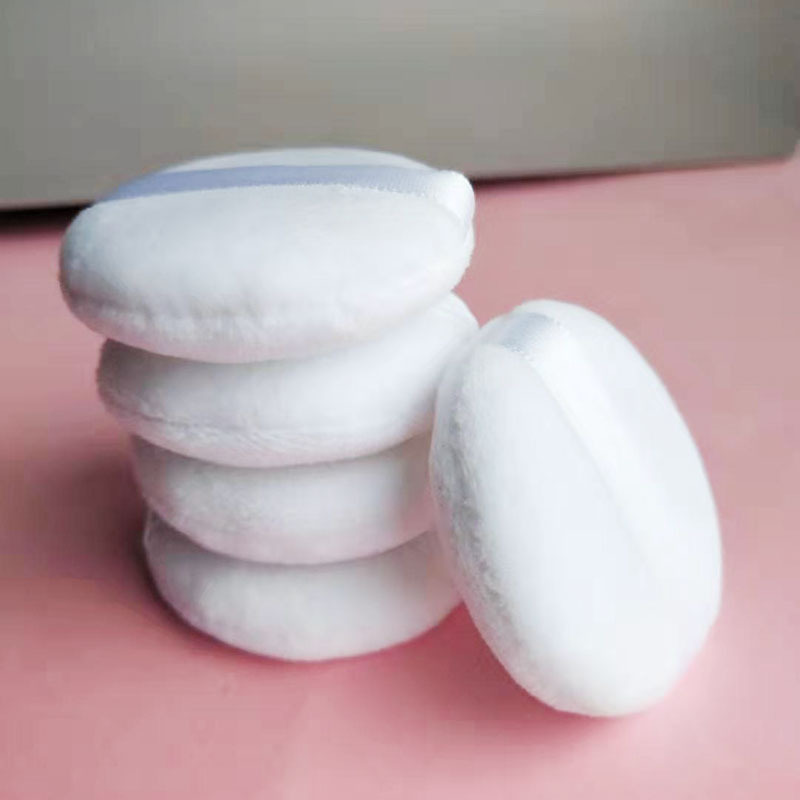New super soft polyester cotton dry powder powder powder special beauty makeup puff ultrasonic pressing makeup