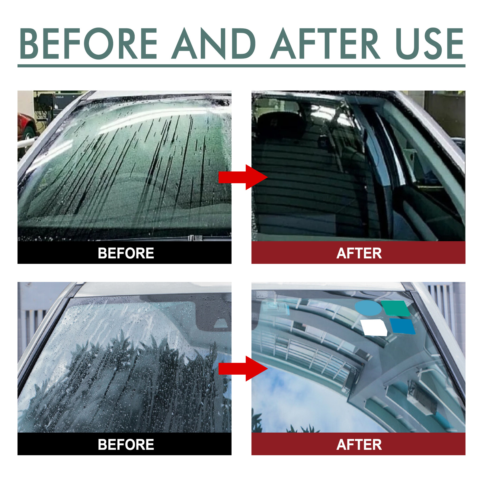Rayhong car glass anti-fog and rain-proof agent windshield rearview mirror cleaning defogging and water-repellent coating agent