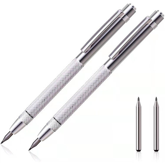 Manufacturers supply strong magnetic scribing pen diamond lettering pen tungsten steel marker pen scribing needle can be changed pointed in stock