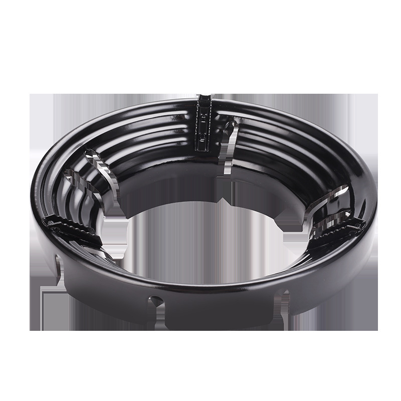 Enamel Energy-saving Cover Gas Stove Energy-saving Cover Fire-gathering Reflective Windshield Windshield Ring Gas Stove Accessories Bracket