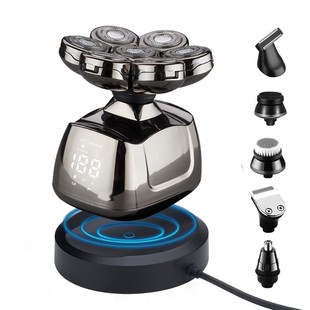 Cross-border Multifunctional Electric Shaver Men's Six-in-One Electric Shaver Shaver Shaver Bald Head Machine