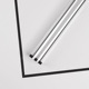 Card crystal paper-color border [black 20 sheets/bag] 58*58cm; See SKU description
