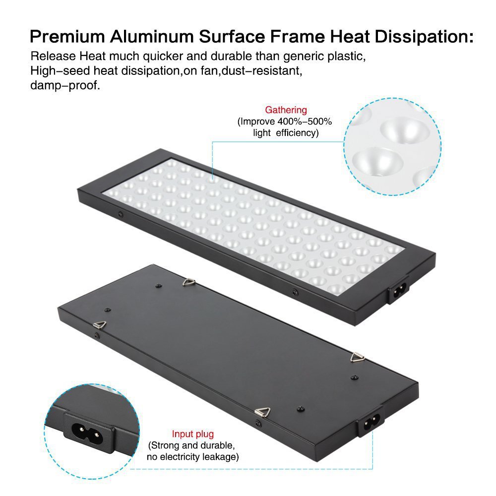 led plant growth lamp 2835 patch 75 40W full spectrum plant lamp indoor greenhouse aquarium lamp fill lamp