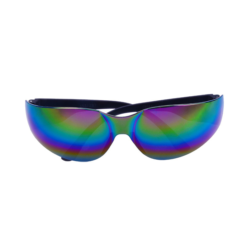 Color enhanced anti-scratch anti-impact goggles dust-proof splash-proof riding industrial experimental goggles