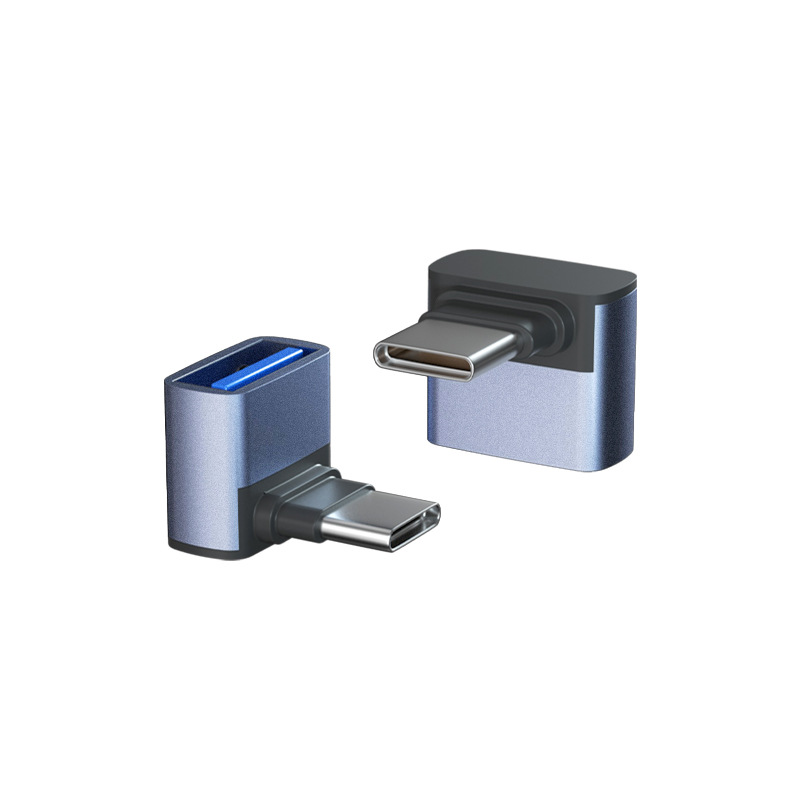 type-c mobile phone adapter C revolution a female stereo elbow suitable for usb-c charging transmission data OTG