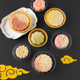 Dessert Transparent Plastic Tray Egg Yolk Pastry Base Mooncake Bag Blister Inner Tray Blister Box Box 100 Pieces for Baking