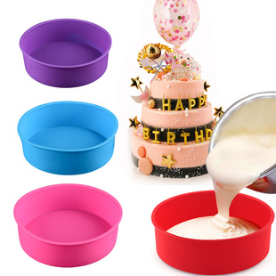 Factory direct supply food grade silicone cake mold various kinds of silicone cake mold DIY cake baking mold