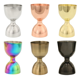 Stainless Steel 304 Ounce Indian Style Measuring Cup jigger Wine Dispenser Wine Dispenser Foreign Trade Cross-Border