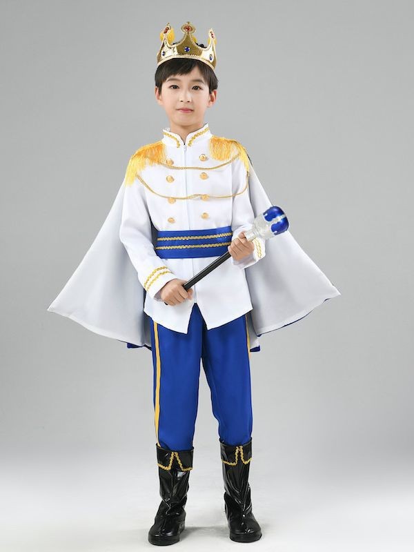Halloween Kids King Prince Dress Boy cosplay Prince Show cosplay King Show Costume